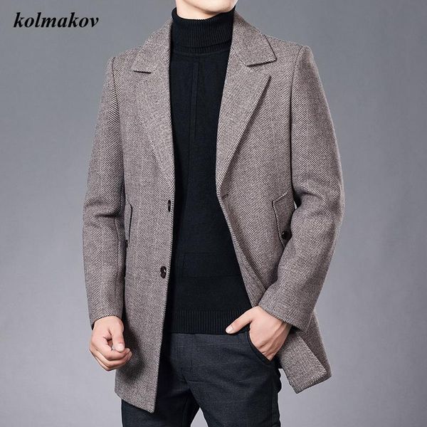 men's wool & blends arrival winter style men high-end boutique leisure woolen clothes business casual solid warm trench, Black
men's wool & blends arrival winter style men high-end boutique leisure woolen clothes business casual solid warm trench, Black