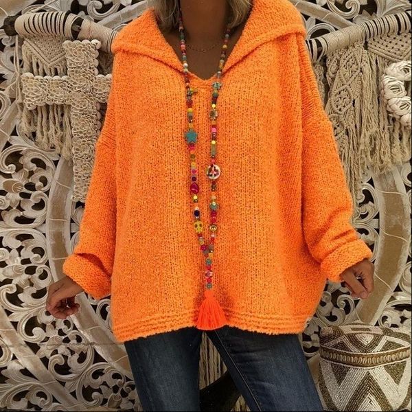 autumn women sweaters winter orange knitted hooded sweater casual solid long sleeve plus size pullover fluffy ladies, White;black
autumn women sweaters winter orange knitted hooded sweater casual solid long sleeve plus size pullover fluffy ladies, White;black