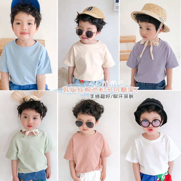 cotton boys 2021 summer new korean t-shirt and girls drop shoulder loose short sleeve children's wear, Black;white
cotton boys 2021 summer new korean t-shirt and girls drop shoulder loose short sleeve children's wear, Black;white