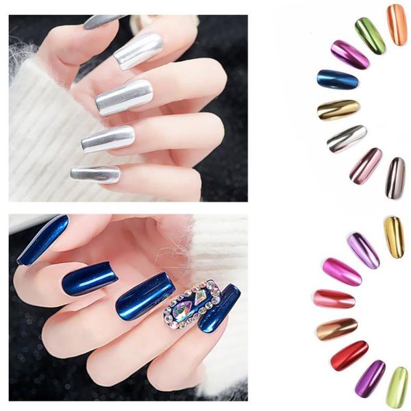 nail glitter 4 colors/set art powder mirror shining sequins diy manicure decorations tools, Silver;gold
nail glitter 4 colors/set art powder mirror shining sequins diy manicure decorations tools, Silver;gold