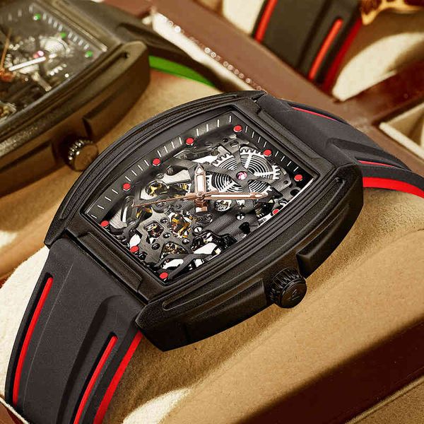 apnuonr original men's watch automatic mechanical clock fashion deep water-tight gentlemen's hollow 2021 new, Slivery;brown
apnuonr original men's watch automatic mechanical clock fashion deep water-tight gentlemen's hollow 2021 new, Slivery;brown