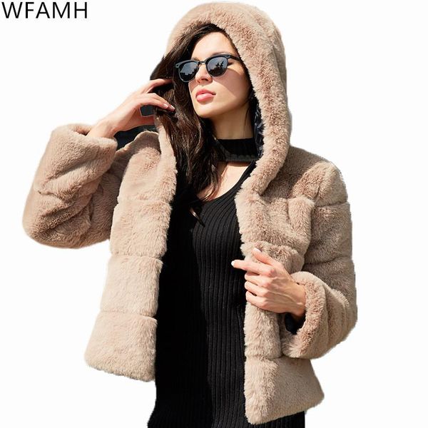 women's fur & faux 2021autumn and winter fashion imitation warm hooded loose casual short slim womens jackets open stitch, Black
women's fur & faux 2021autumn and winter fashion imitation warm hooded loose casual short slim womens jackets open stitch, Black