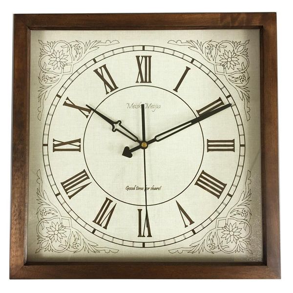 wall clocks wood mute clock square simple modern roman number watch american style pastoral relogio de parede office decor eb5wc
wall clocks wood mute clock square simple modern roman number watch american style pastoral relogio de parede office decor eb5wc