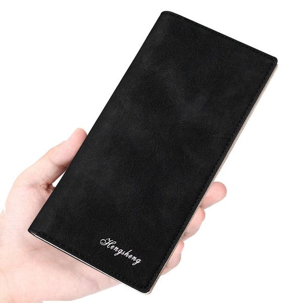 purse men's long wallet frosted retro wallets men thin button multifunctional zipper buckle, White
purse men's long wallet frosted retro wallets men thin button multifunctional zipper buckle, White