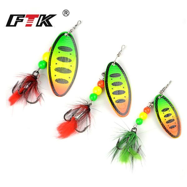 fishing hooks ftk lure feather spinner hard bait tackle 1pc 8g/14g/20g treble arttificial spoon metal
fishing hooks ftk lure feather spinner hard bait tackle 1pc 8g/14g/20g treble arttificial spoon metal