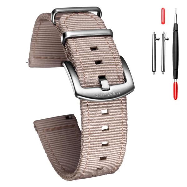 watch bands hemsut quick release width 18mm 20mm 22mm 24mm straps quality nylon strap and heavy duty brushed buckle, Black;brown
watch bands hemsut quick release width 18mm 20mm 22mm 24mm straps quality nylon strap and heavy duty brushed buckle, Black;brown