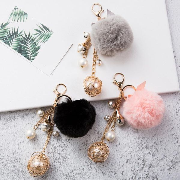 keychains cute plush keychain pompom key chain pearl tassel car keyring holder ring fur bag handbag charm pendant jewelry gift, Silver
keychains cute plush keychain pompom key chain pearl tassel car keyring holder ring fur bag handbag charm pendant jewelry gift, Silver