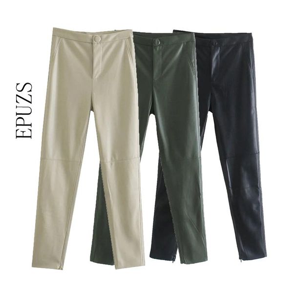women's pants & capris womens skinny pu pant slim leather pencil high waist joggers zipper warm sweatpant streetwear korean trousers, Black;white
women's pants & capris womens skinny pu pant slim leather pencil high waist joggers zipper warm sweatpant streetwear korean trousers, Black;white
