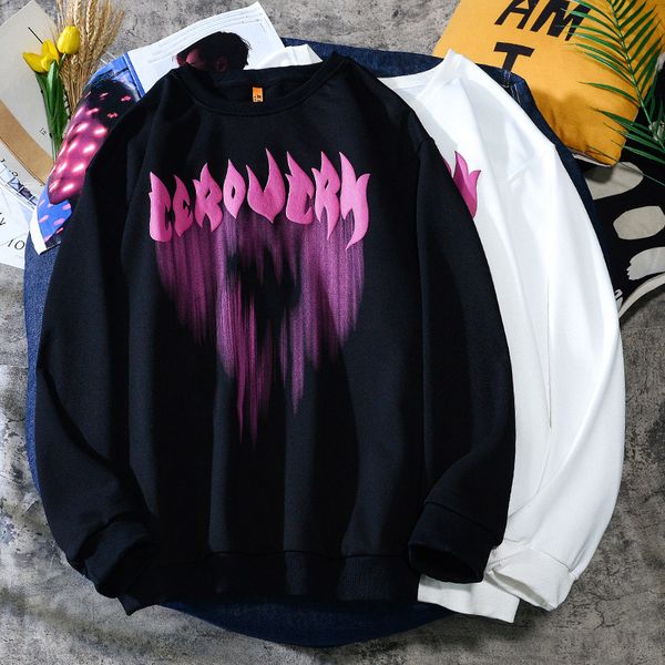 mens sweater wind design sense foam long sleeve sweater men's inschao brand oversize fried street couple's tide, Black
mens sweater wind design sense foam long sleeve sweater men's inschao brand oversize fried street couple's tide, Black