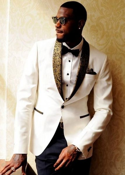 brand new ivory wedding tuxedos shawl lapel center vent groom tuxedos fashion men blazer 2 piece suit prom/dinner jacket custom made(jacket+, Black;gray
brand new ivory wedding tuxedos shawl lapel center vent groom tuxedos fashion men blazer 2 piece suit prom/dinner jacket custom made(jacket+, Black;gray