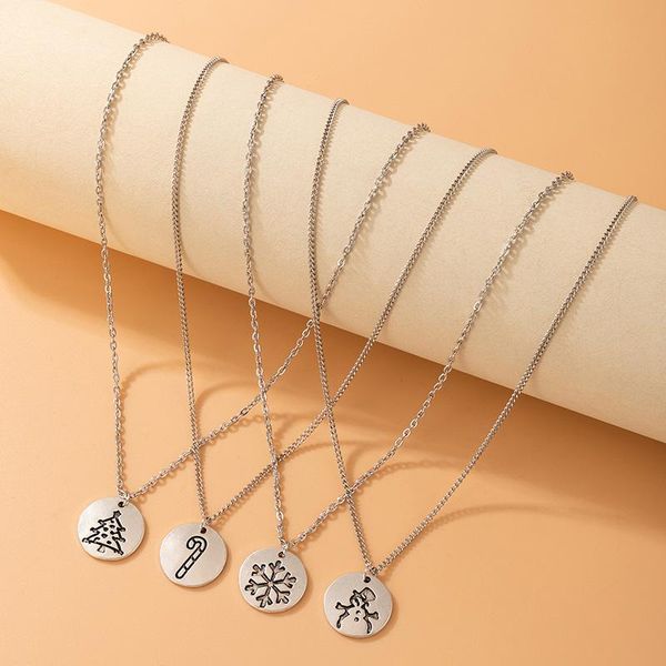 chains vintage silver color christmas snowman snowflake tree pendant necklace for women minimalist elegant xmas party necklaces gift
chains vintage silver color christmas snowman snowflake tree pendant necklace for women minimalist elegant xmas party necklaces gift