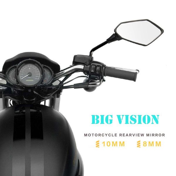 motorcycle mirrors rearview mirror scooter e-bike rear view back side convex 8mm 10mm adjustable left right mirro
motorcycle mirrors rearview mirror scooter e-bike rear view back side convex 8mm 10mm adjustable left right mirro