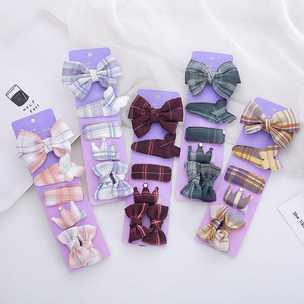 hair accessories oaoleer 5 pcs/set cute girl hairpins plaid butterfly clips bb clip headdress, Slivery;white
hair accessories oaoleer 5 pcs/set cute girl hairpins plaid butterfly clips bb clip headdress, Slivery;white