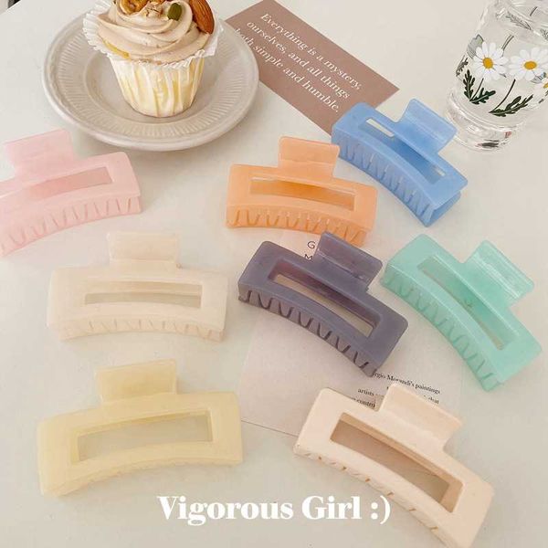1pc korean solid big hair elegant acrylic hair pins clips hairpins barrette headwear for women girls accessories, Slivery;white
1pc korean solid big hair elegant acrylic hair pins clips hairpins barrette headwear for women girls accessories, Slivery;white