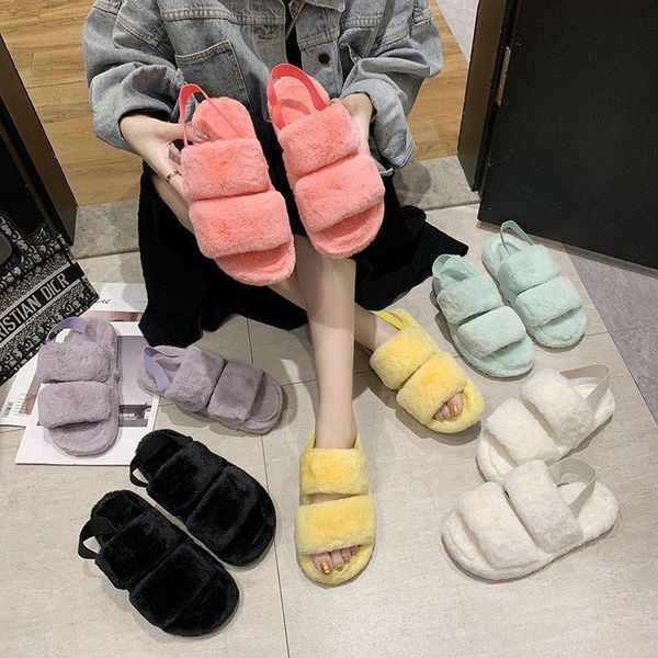 fashion furry sneakers slippers woman fur slides snug plush faux fur sandals winter indoor ladies shoes designer flats home shoe, Black
fashion furry sneakers slippers woman fur slides snug plush faux fur sandals winter indoor ladies shoes designer flats home shoe, Black