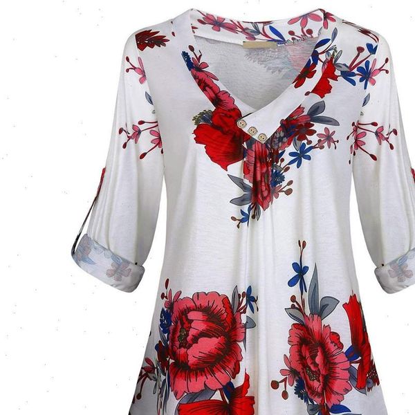 floral print button blouse women spring autumn casual v neck long sleeve pullover ladies shirt blusas plus size s 5xl, White
floral print button blouse women spring autumn casual v neck long sleeve pullover ladies shirt blusas plus size s 5xl, White
