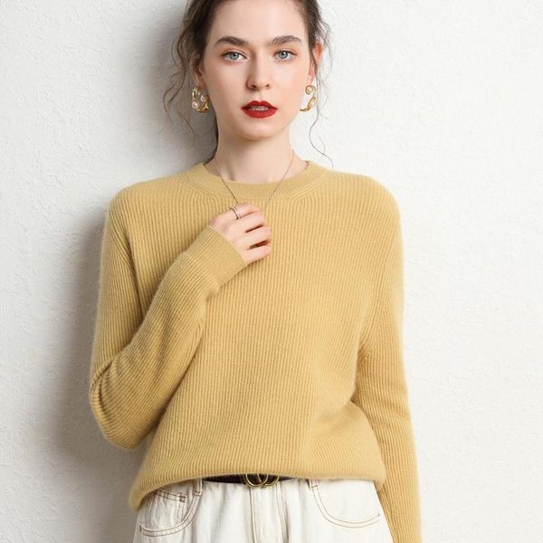 women's sweaters round neck pullover loose long-sleeved warm 100%cashmere sweater 2021 autumn and winter, White;black
women's sweaters round neck pullover loose long-sleeved warm 100%cashmere sweater 2021 autumn and winter, White;black