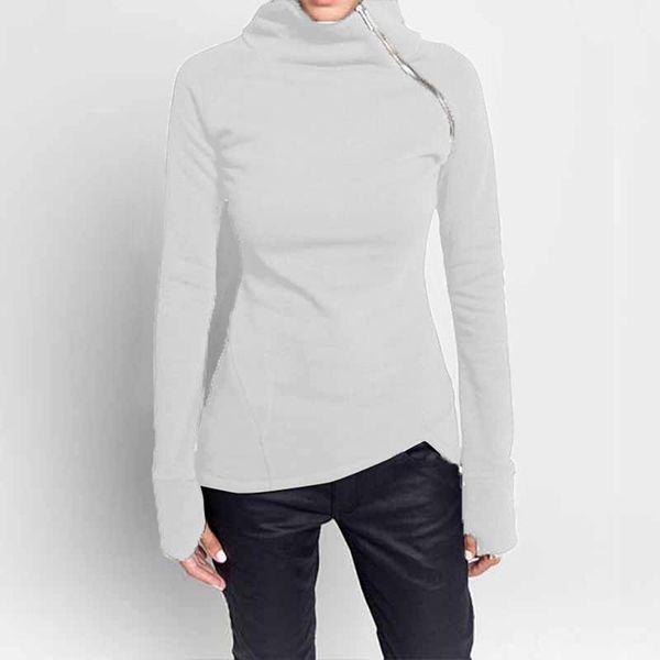 women's hoodies & sweatshirts women autumn casual turtleneck long sleeves zipper pollovers winter female solid color fashion 2021, Black
women's hoodies & sweatshirts women autumn casual turtleneck long sleeves zipper pollovers winter female solid color fashion 2021, Black
