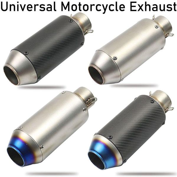 motorcycle exhaust system pipe escape moto muffler 51mm for cafe racer pit bike pcx 125 fz6 z 750 900 mt 07 g310gs trk 502
motorcycle exhaust system pipe escape moto muffler 51mm for cafe racer pit bike pcx 125 fz6 z 750 900 mt 07 g310gs trk 502