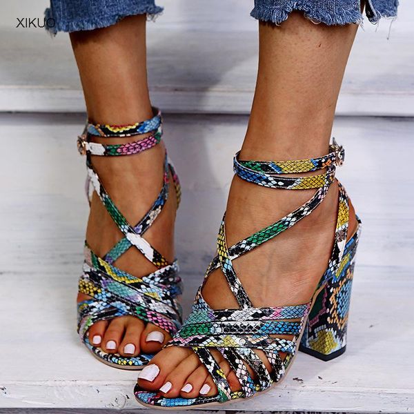 sandals 2021 summer single line snake pattern high heel large women's shoes, Black
sandals 2021 summer single line snake pattern high heel large women's shoes, Black