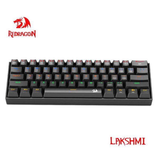 keyboards redragon lakshmi k606 rainbow usb mechanical gaming keyboard blue red switch 61 keys wired detachable cable,portable for travel
keyboards redragon lakshmi k606 rainbow usb mechanical gaming keyboard blue red switch 61 keys wired detachable cable,portable for travel