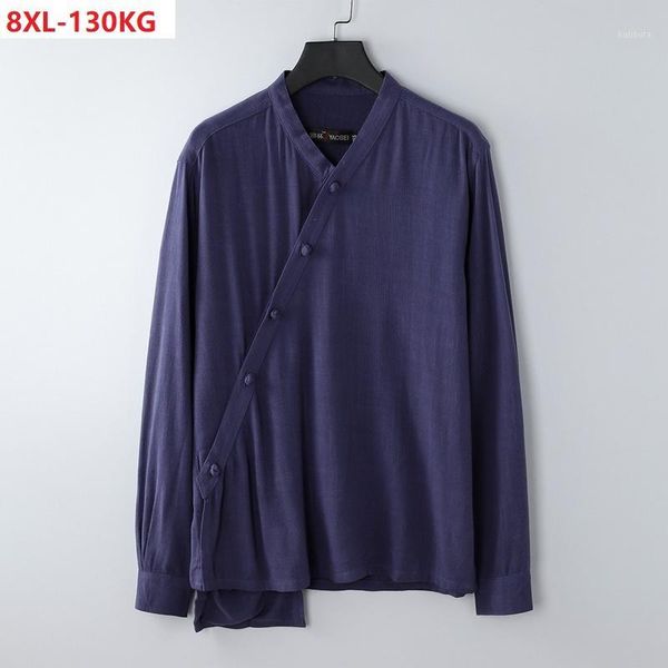 men's casual shirts summer autumn men long sleeve linen cotton chinese style simple oversize loose personality vintage 130kg 58, White;black
men's casual shirts summer autumn men long sleeve linen cotton chinese style simple oversize loose personality vintage 130kg 58, White;black