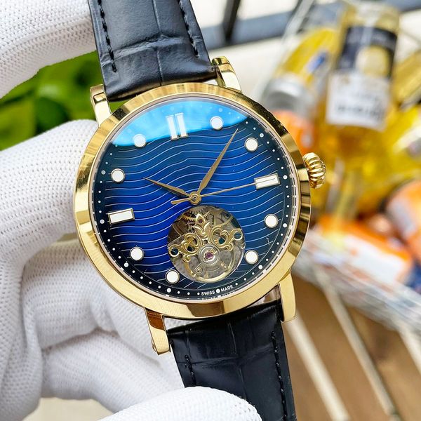 men's casual watch automatic mechanical movement 316 stainless steel case imported calfskin strap mineral super mirror 42*13mm, Slivery;brown
men's casual watch automatic mechanical movement 316 stainless steel case imported calfskin strap mineral super mirror 42*13mm, Slivery;brown