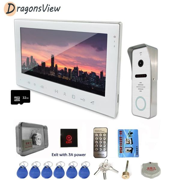 dragonsview video door phone wired lcd visual video intercom with lock speakerphone 7 inch color monitor and ir outdoor camera
dragonsview video door phone wired lcd visual video intercom with lock speakerphone 7 inch color monitor and ir outdoor camera