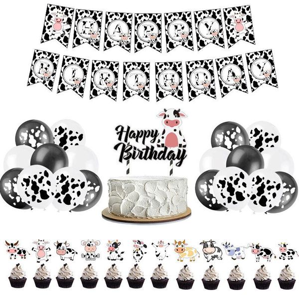 other event & party supplies farm cow theme birthday decoration set cake flag balloon cute ranch children shower
other event & party supplies farm cow theme birthday decoration set cake flag balloon cute ranch children shower