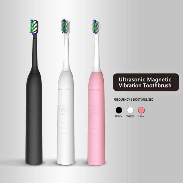 smart electric toothbrush sonic wireless charge tooth brush with 2 heads teeth brush(1 pc)
smart electric toothbrush sonic wireless charge tooth brush with 2 heads teeth brush(1 pc)