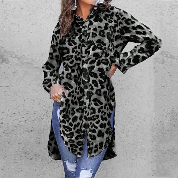 women's blouses & shirts 40# leopard print split blouse single breasted large pocket vintage for women plus size casual loose button fe, White
women's blouses & shirts 40# leopard print split blouse single breasted large pocket vintage for women plus size casual loose button fe, White