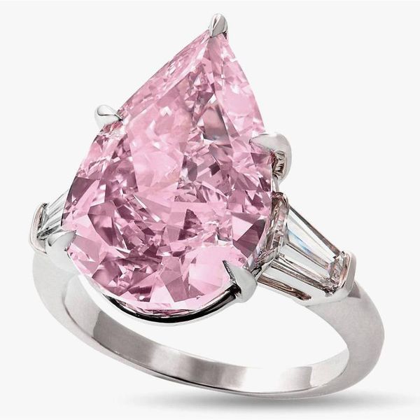 cluster rings 2021 luxury water drop pink crystal silver color zircon wedding ring for women female engagement anniversary gift jewelry, Golden;silver
cluster rings 2021 luxury water drop pink crystal silver color zircon wedding ring for women female engagement anniversary gift jewelry, Golden;silver