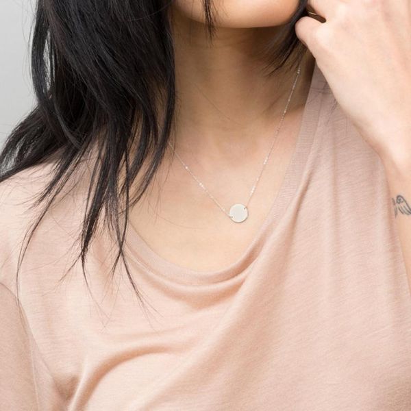 pendant necklaces jujie personality simple necklace women trendy 316l stainless steel female fashion choker jewelry, Silver
pendant necklaces jujie personality simple necklace women trendy 316l stainless steel female fashion choker jewelry, Silver