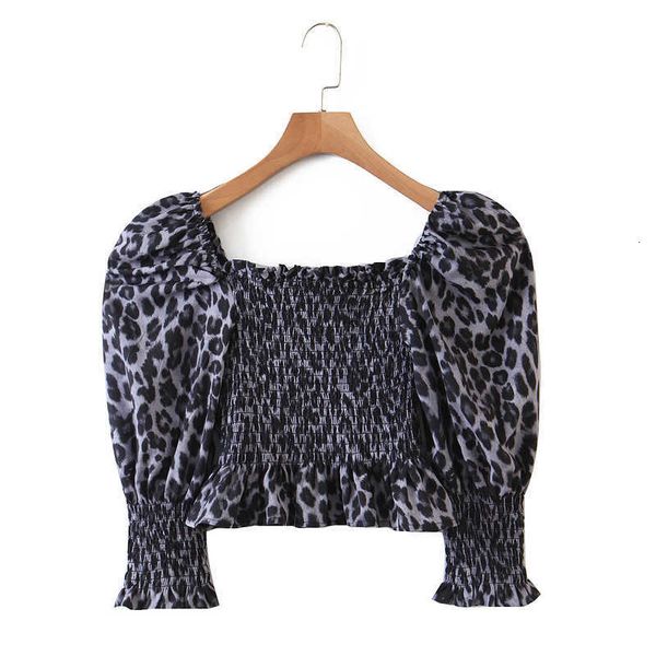 women's blouses & shirts fall xl 3330 europe and the united states panther grain printing long sleeve shirt icnt, White
women's blouses & shirts fall xl 3330 europe and the united states panther grain printing long sleeve shirt icnt, White
