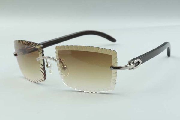 2021 style selling high-quality cutting lens sunglasses 3524021, natural black buffalo horns temples glasses, size: 58-18-140mm, White;black
2021 style selling high-quality cutting lens sunglasses 3524021, natural black buffalo horns temples glasses, size: 58-18-140mm, White;black