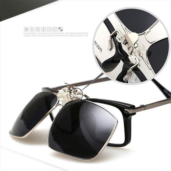 uvlaik men full frame polarized clip on sunglasses mens womens uv400 myopia filp sun glasses driving night vision lens, White;black
uvlaik men full frame polarized clip on sunglasses mens womens uv400 myopia filp sun glasses driving night vision lens, White;black