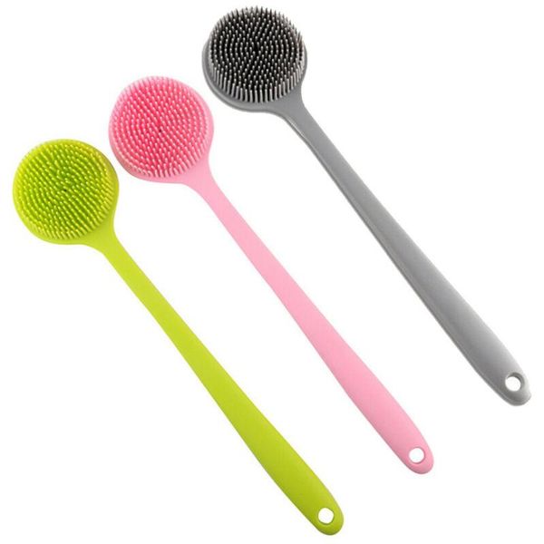 long handle back brush soft silicone scrubber bathtub shower spa massage health skin care bathroom accessories
long handle back brush soft silicone scrubber bathtub shower spa massage health skin care bathroom accessories