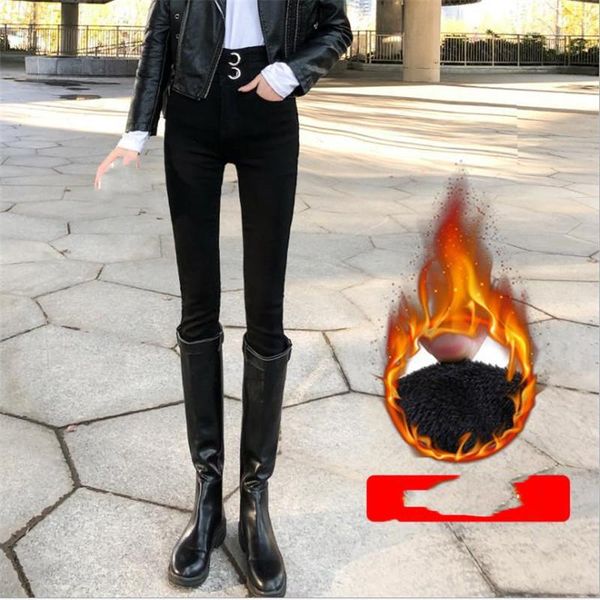 women's pants & capris 2021 winter leisure women pant slim fit female solid color cotton fashion denim ladies bottoms, Black;white
women's pants & capris 2021 winter leisure women pant slim fit female solid color cotton fashion denim ladies bottoms, Black;white