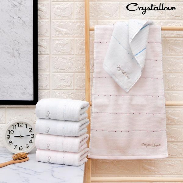 towel crystallove 34*73cm cotton combed soft absorbent bath shower small fresh pink blue crystal plaid face
towel crystallove 34*73cm cotton combed soft absorbent bath shower small fresh pink blue crystal plaid face