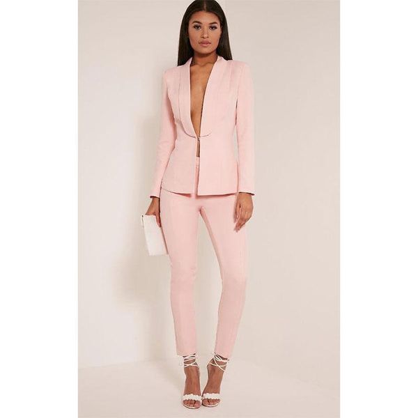women's suits & blazers jacket+pants pink pants for women business suit female trouser ladies work blazer custom made bespoke, White;black
women's suits & blazers jacket+pants pink pants for women business suit female trouser ladies work blazer custom made bespoke, White;black