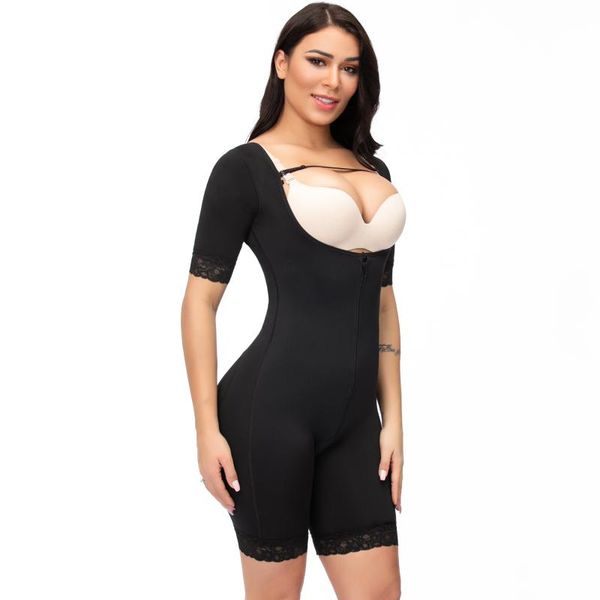 full body waist trainer slimming shaper leg arm tummy control panties bust push up shapewear bulifter bodysuit, Black;white
full body waist trainer slimming shaper leg arm tummy control panties bust push up shapewear bulifter bodysuit, Black;white