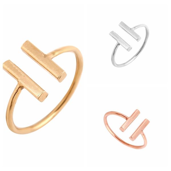 fashion love double t-shaped ring adjustable opening lovers wedding anniversary ring gold and rose jewelry wholesal including box, Golden;silver
fashion love double t-shaped ring adjustable opening lovers wedding anniversary ring gold and rose jewelry wholesal including box, Golden;silver