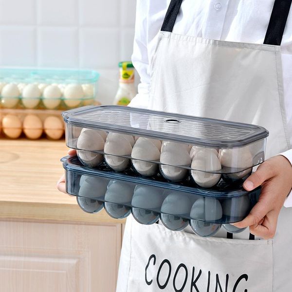 storage bottles & jars fresh-keeping egg box refrigerator 16 grid container with lid
storage bottles & jars fresh-keeping egg box refrigerator 16 grid container with lid