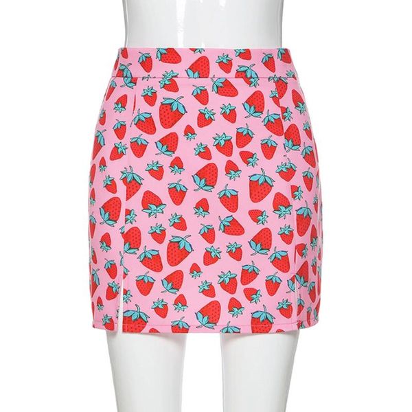 skirts 2021 style women fashion cherry printed skirt ladies summer pink high-waist elastic split a-line short, Black
skirts 2021 style women fashion cherry printed skirt ladies summer pink high-waist elastic split a-line short, Black