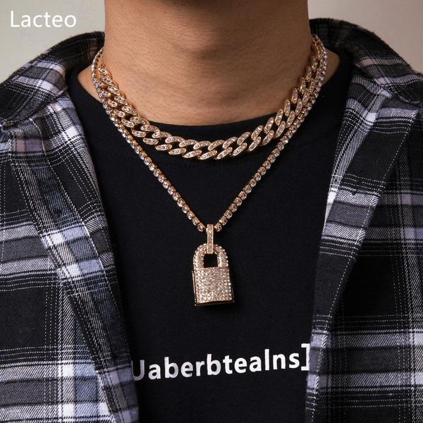 pendant necklaces lacteo bohemian shining rhinestone clavicle chain choker necklace neo-gothic big lock nightclub jewelry gifts, Silver
pendant necklaces lacteo bohemian shining rhinestone clavicle chain choker necklace neo-gothic big lock nightclub jewelry gifts, Silver