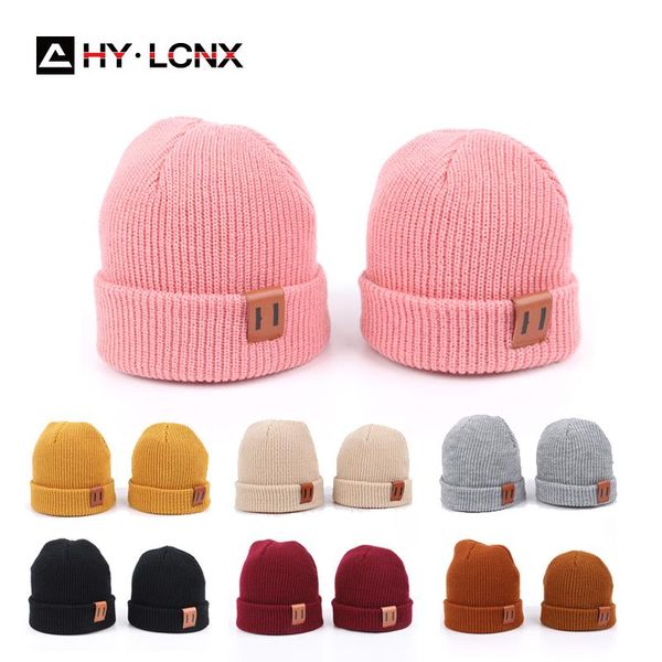 beanies parent-child knitted hat for men women hats baby autumn winter leather label beanie warm woolen women's cap boy girl gifts
beanies parent-child knitted hat for men women hats baby autumn winter leather label beanie warm woolen women's cap boy girl gifts