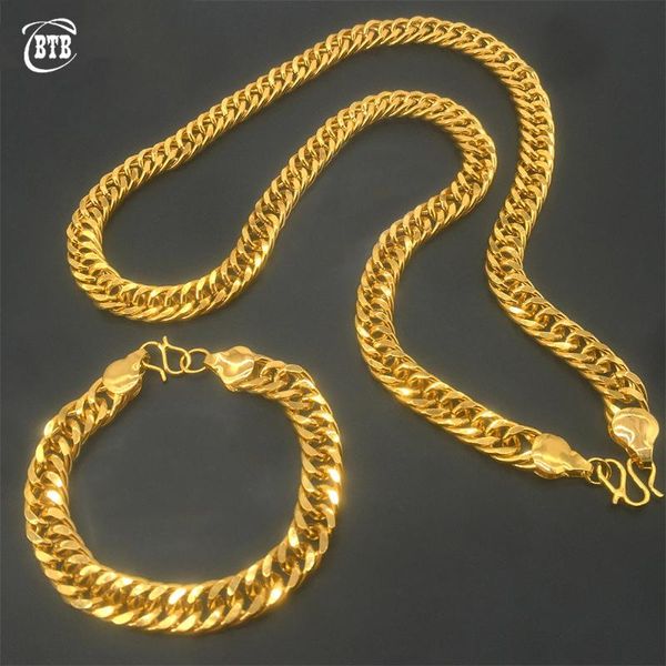 link, chain 10mm luxury golden women charm bracelet necklace large flat muslim party wedding holiday gift bracelets necklaces set, Black
link, chain 10mm luxury golden women charm bracelet necklace large flat muslim party wedding holiday gift bracelets necklaces set, Black