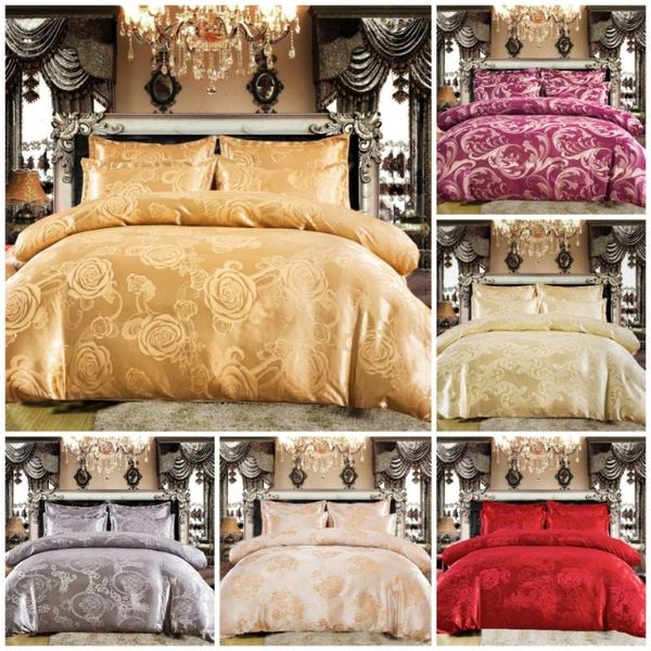 bedding sets red luxury 2/3pcs duvet cover set gold satin jacquard 1 quilt + 1/2 pillowcases us/eu/au size
bedding sets red luxury 2/3pcs duvet cover set gold satin jacquard 1 quilt + 1/2 pillowcases us/eu/au size