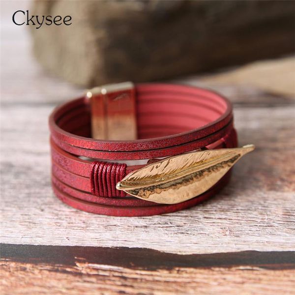 charm bracelets ckysee bohemian multilayer leaf bracelet for women vintage 2.5mm wide leather wrap bangles jewelry gifts, Golden;silver
charm bracelets ckysee bohemian multilayer leaf bracelet for women vintage 2.5mm wide leather wrap bangles jewelry gifts, Golden;silver