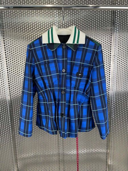 women's jackets 2021 design women contrast color patchwork plaid single breasted drawstring collect waist corduroy jack, Black;brown
women's jackets 2021 design women contrast color patchwork plaid single breasted drawstring collect waist corduroy jack, Black;brown